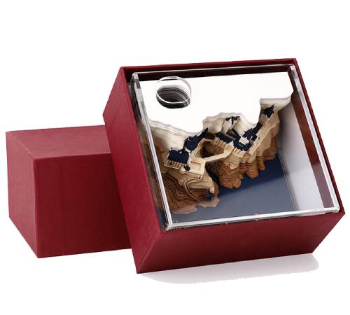 harry potter castle 3d memo pad package